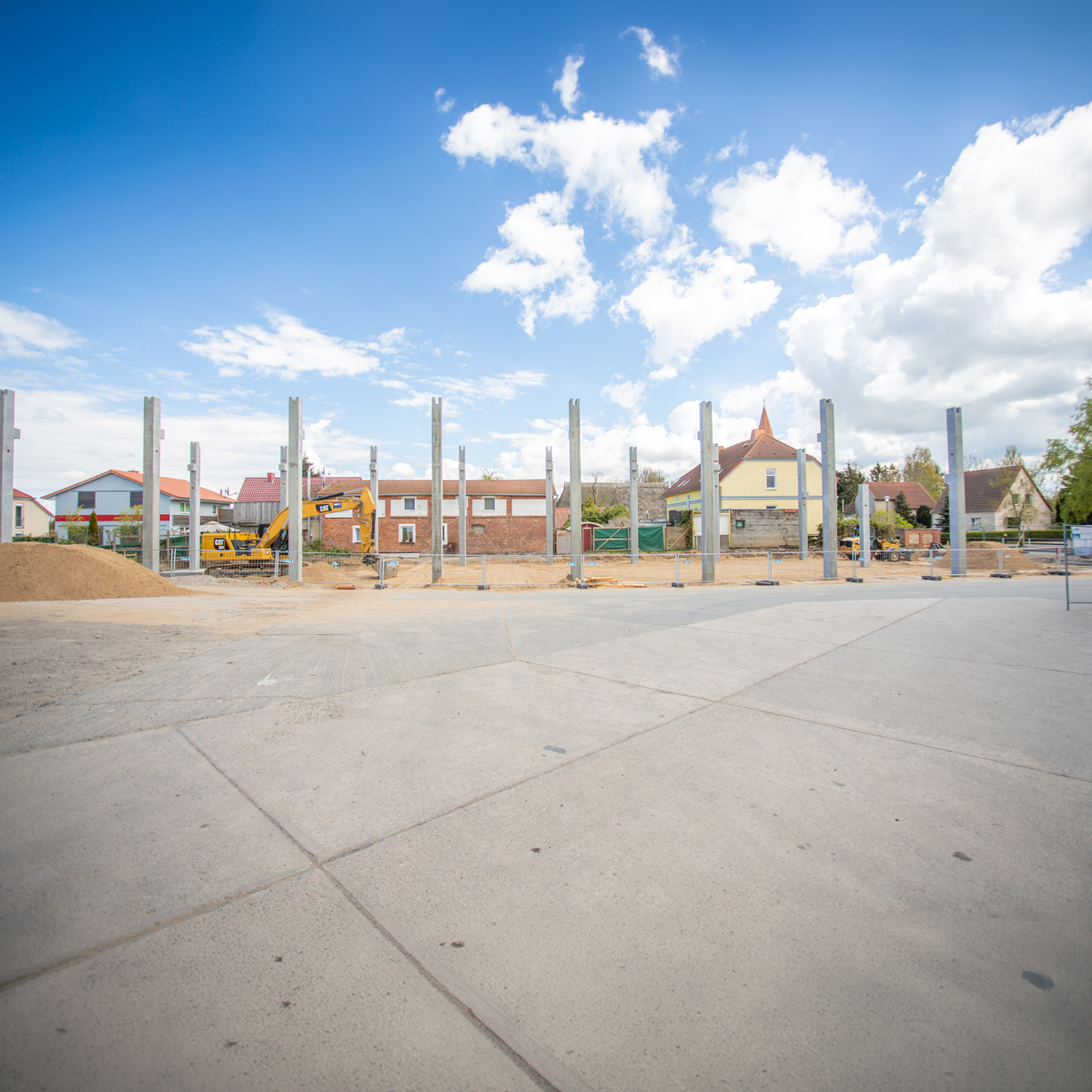 Neubau Produktionshalle Fahrzeugbau Parkentin